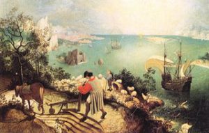 'Paisatge amb la caiguda d’Ícar' de Pieter Brueghel 'Paisatge amb la caiguda d’Ícar' de Pieter Brueghel